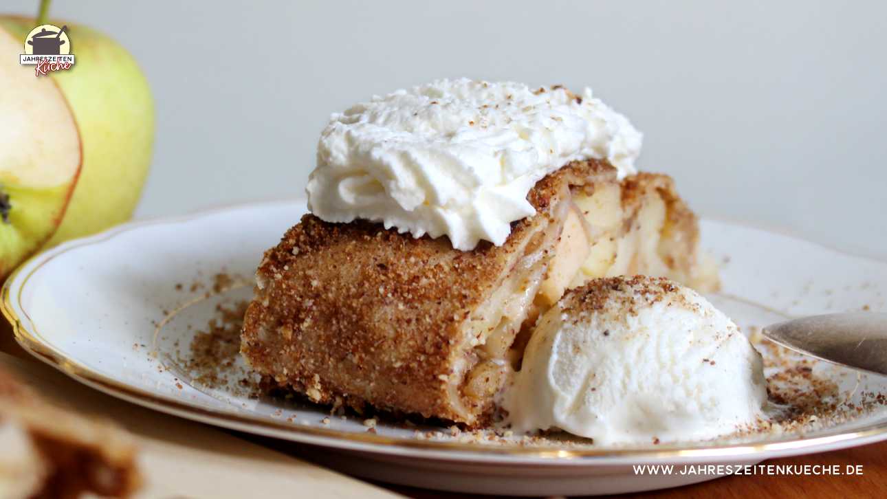 Apfelstrudel mit Haselnüssen und Zimt | Jahreszeitenküche