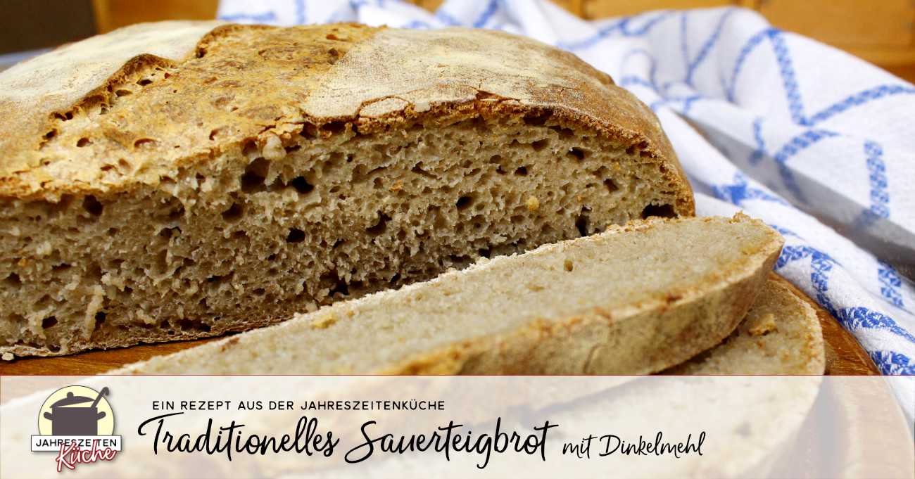 Traditionelles Sauerteigbrot einfach selber backen