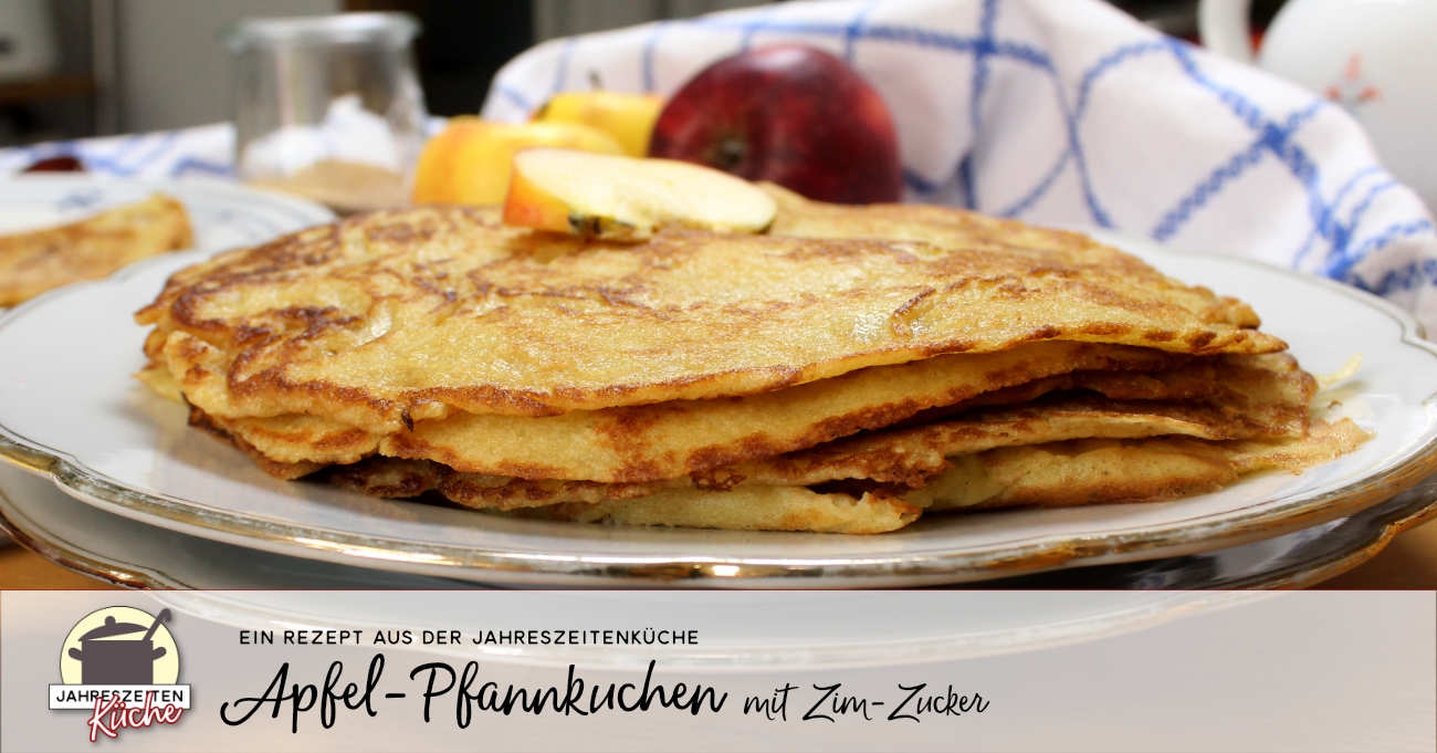 Fluffige Apfel-Pfannkuchen für ein Verwöhnfrühstück | Rezept Fluffige Apfel-Pfannkuchen für ein Verwöhnfrühstück | Rezept