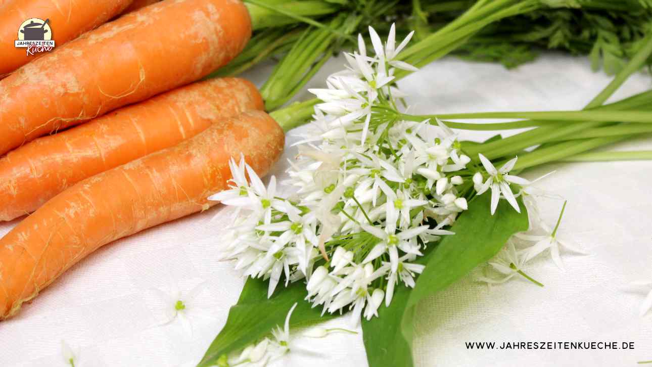 Veganer Karotten-Bärlauch-Aufstrich | Jahreszeitenküche
