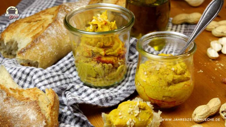 Veganer Hummus mit Erdnüssen | Jahreszeitenküche
