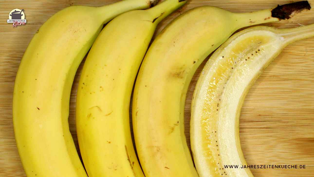 Alles über Bananen: Saison, Gesundheit, Rezepte